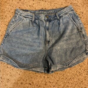 American Eagle Outfitters Light Blue Jean Shorts